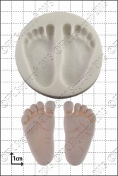 'Baby Feet (1)' Silicone Mould